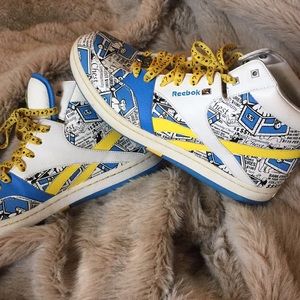 Limited edition**monopoly Reebok high-tops